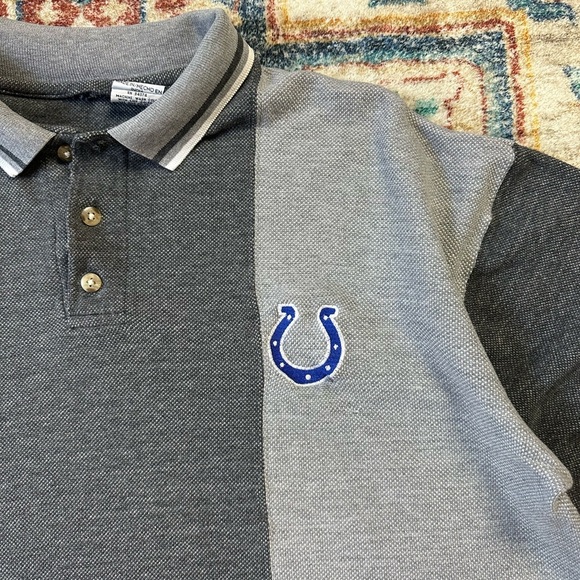 Vintage NFL Indianapolis Colts Polo Shirt Large - Picture 4 of 4